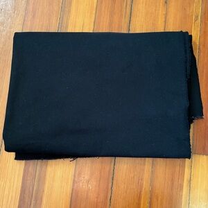 Denim fabric 1 meter black